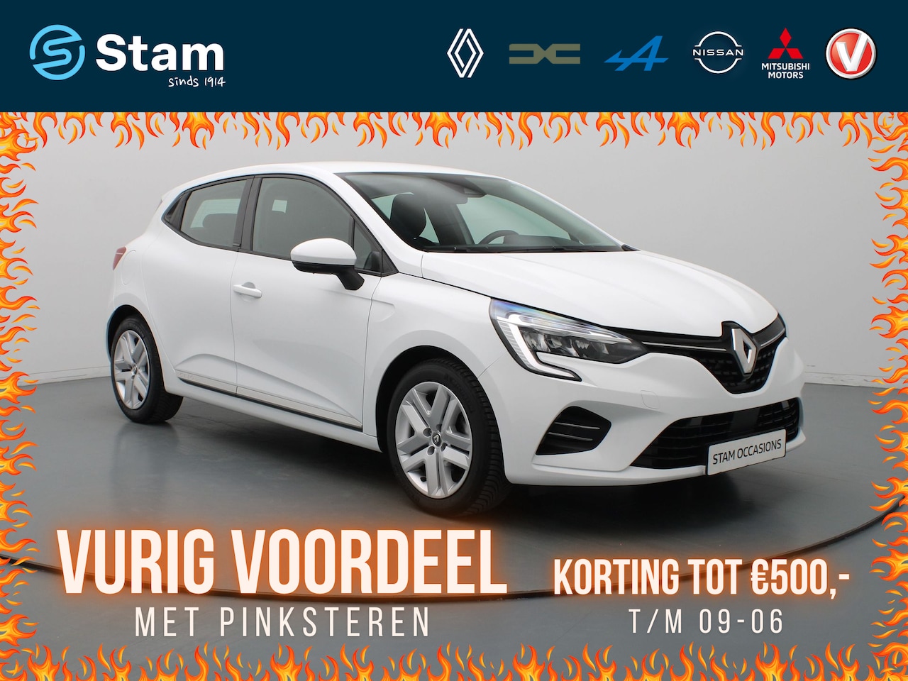 Renault Clio - 145pk E-Tech Hybrid Zen Climate | Cruise | Carplay | Parkeersens. achter - AutoWereld.nl
