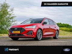 Ford Focus Wagon - ST Line X 1.0 EcoBoost Hybrid 155pk Automaat LEDER | 18''LM | B&O | BLIS | PDC + CAM. | WI