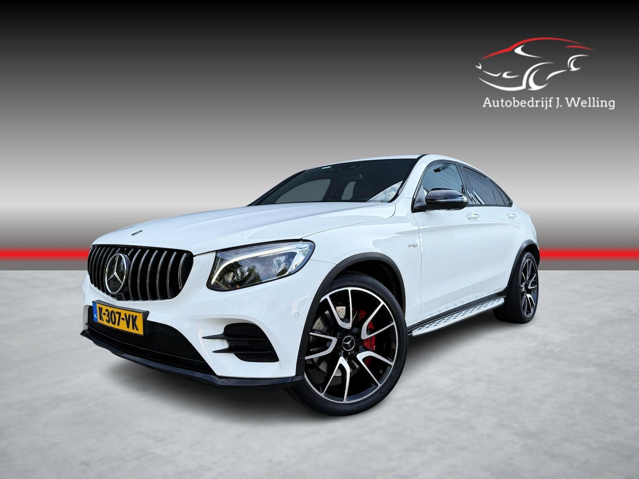 Mercedes-Benz GLC-klasse Coupé - AMG 43 4MATIC pano / 21 inch / tr.hk / Burmester - AutoWereld.nl