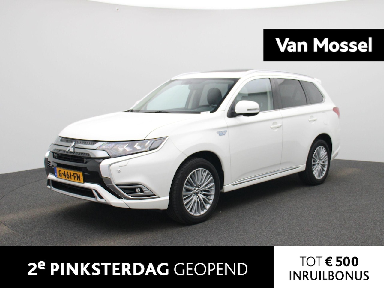 Mitsubishi Outlander - 2.4 PHEV Intense+ | Navigatie | Stoelverwarming | Cruise-Control | Parkeersensoren | Clima - AutoWereld.nl