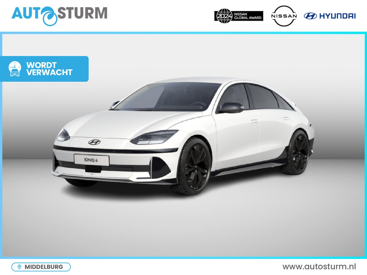 Hyundai IONIQ 6 - Business 77.4 kWh Bijtelling vanaf € 269! - AutoWereld.nl
