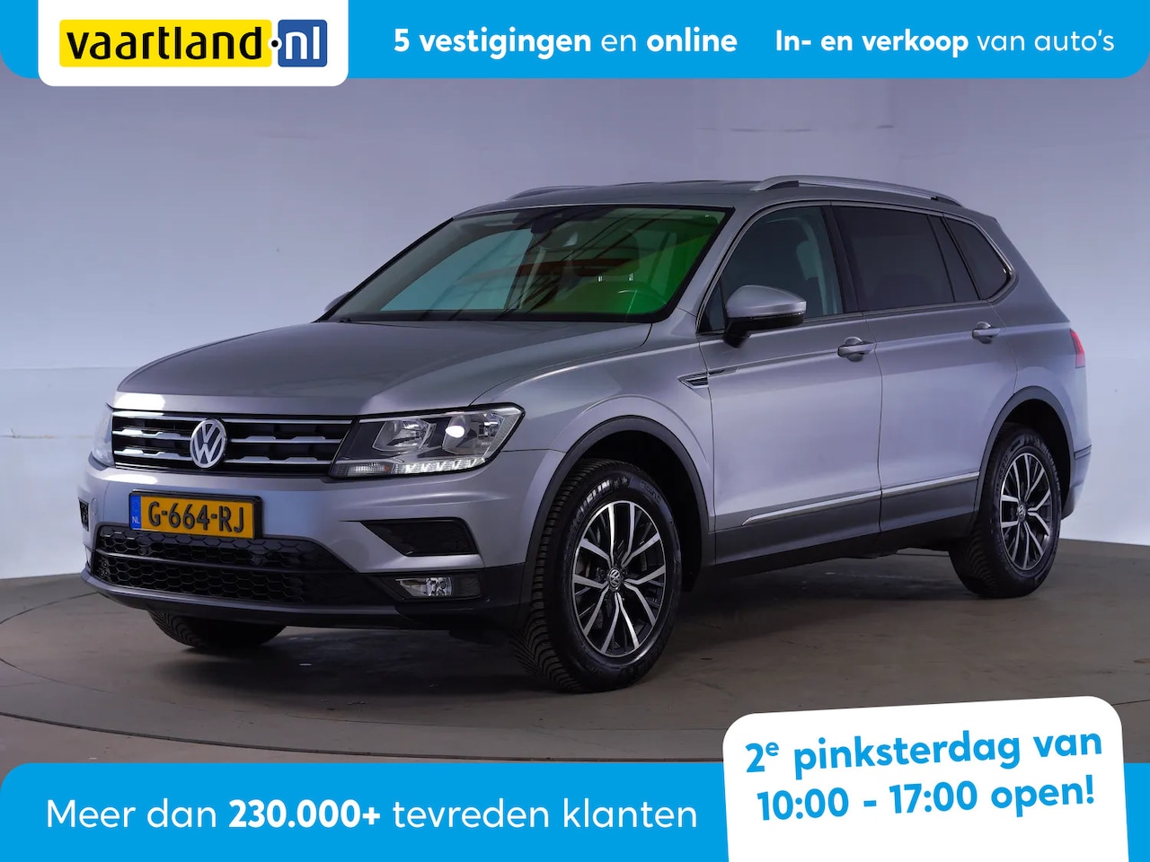 Volkswagen Tiguan Allspace - 1.5 TSI Comfortline Business Aut [ Adapt.cruise Navi Keyless ] - AutoWereld.nl