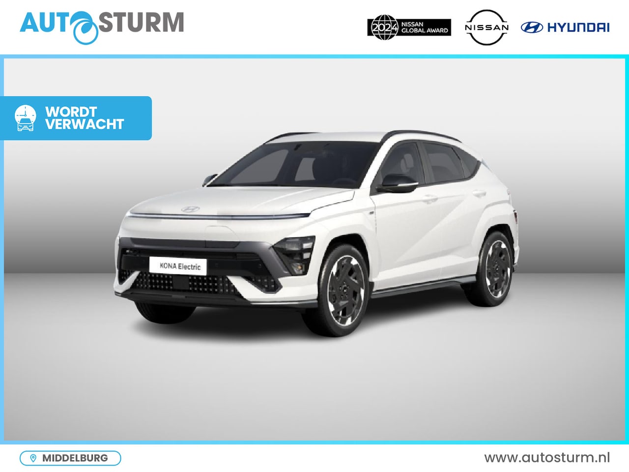 Hyundai Kona Electric - N Line Business 65.4 kWh Bijtelling vanaf € 214 ! - AutoWereld.nl