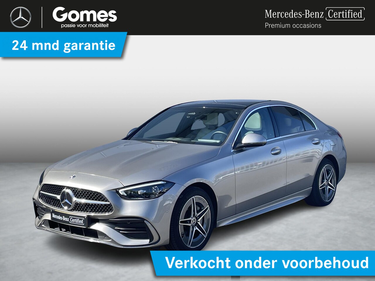Mercedes-Benz C-klasse - 300 e AMG Line | Trekhaak | Panoramadak | - AutoWereld.nl