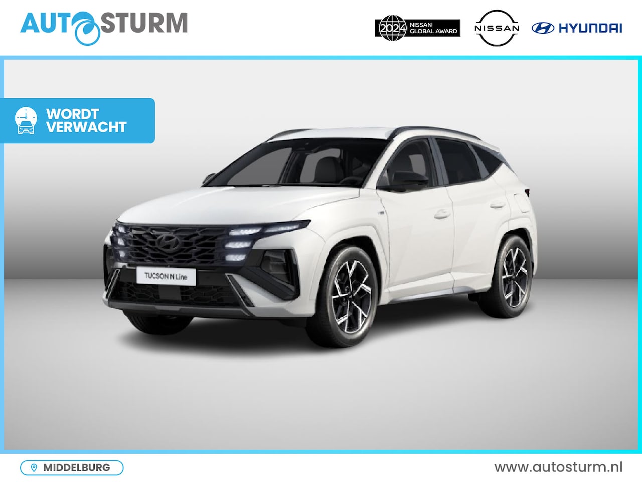 Hyundai Tucson - 1.6 T-GDI PHEV N Line Business Bijtelling vanaf € 305 ! - AutoWereld.nl