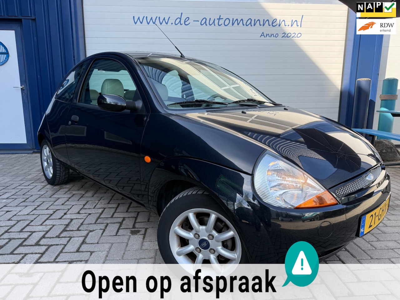 Ford Ka - 1.3 12th Edition 3-drs / AIRCO / LEDER / AUDIO / VERW VOORRUIT / APK 03-26 - AutoWereld.nl
