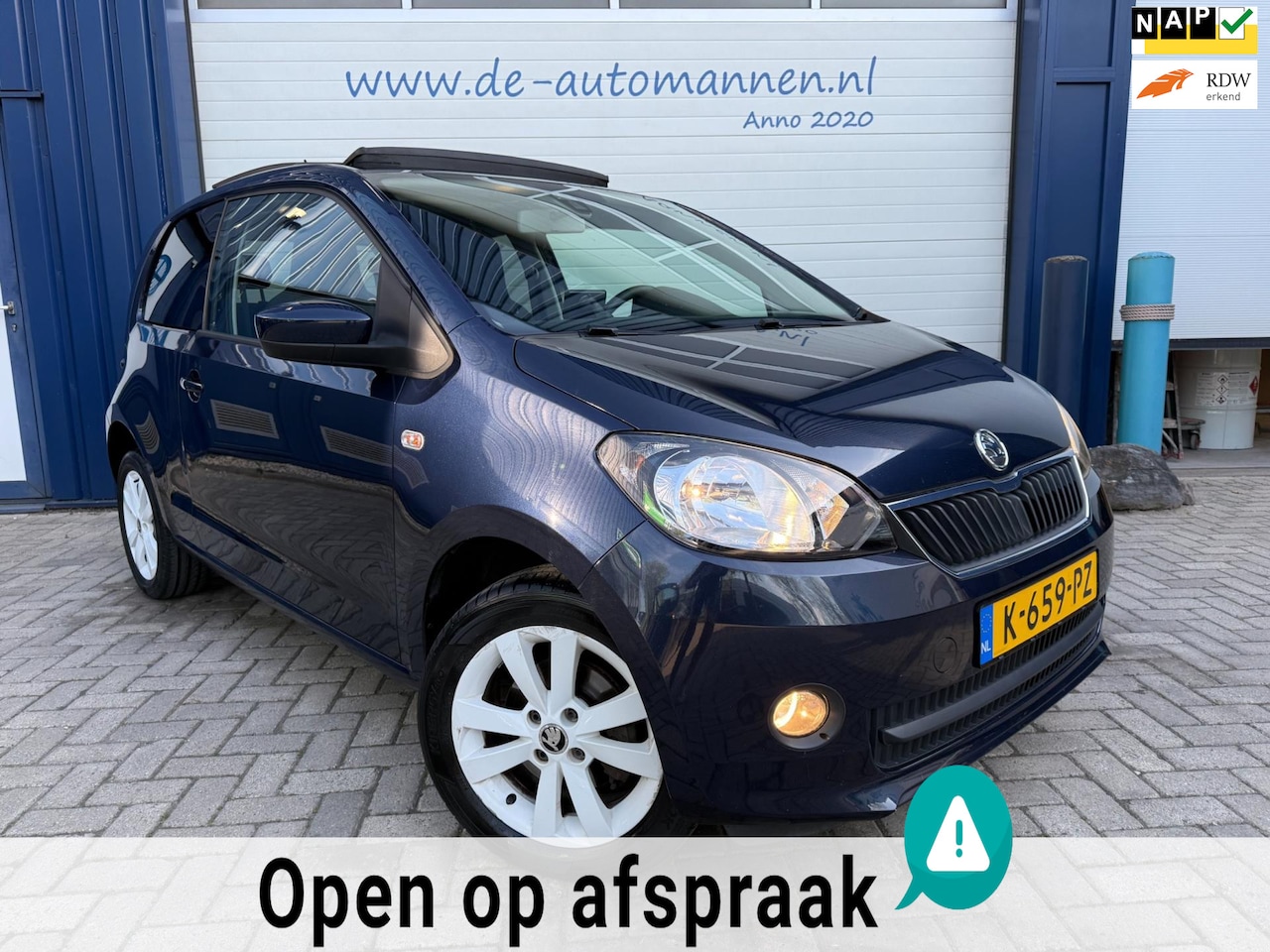 Skoda Citigo - 1.0 Arctic Air 75pk AUTOMAAT 3-drs / AIRCO / DAK / NAVI / CRUISE - AutoWereld.nl