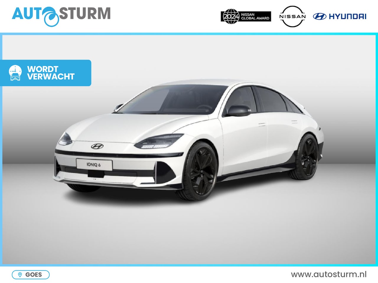 Hyundai IONIQ 6 - Business 77.4 kWh Bijtelling vanaf € 269 ! - AutoWereld.nl