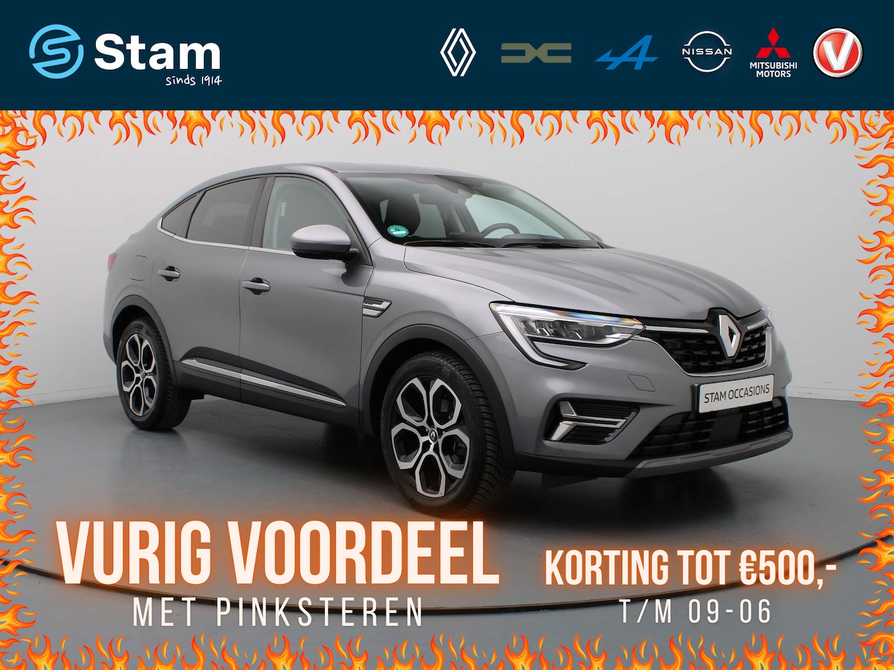 Renault Arkana - E-Tech Hybrid 145pk Intens Navig | Climate Control | Achteruitrij camera - AutoWereld.nl