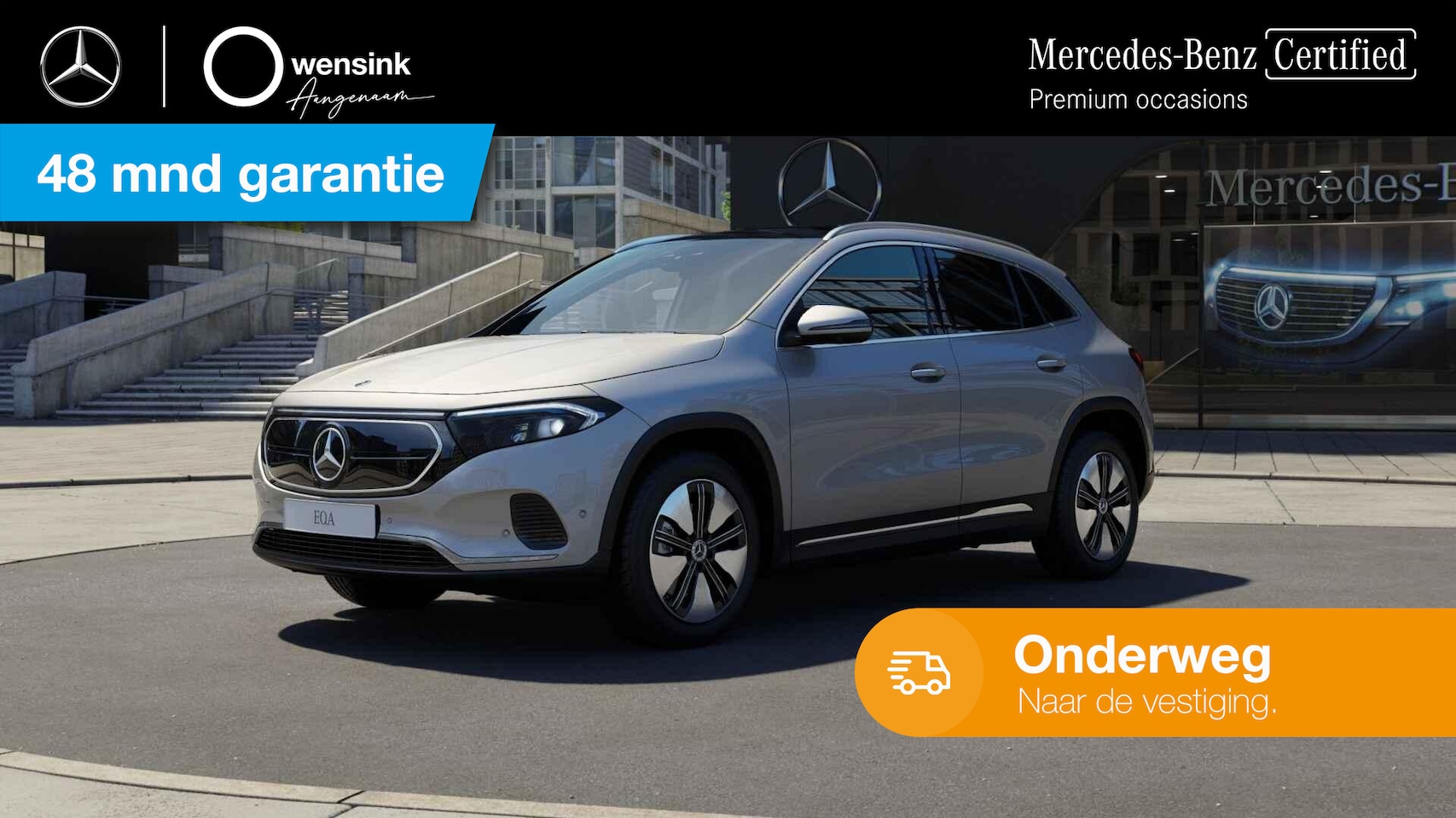 Mercedes-Benz EQA - 250+ Business Edition 71 kWh | Panoramadak | Memory | Sfeerverlichting | Keyless | 360 gra - AutoWereld.nl