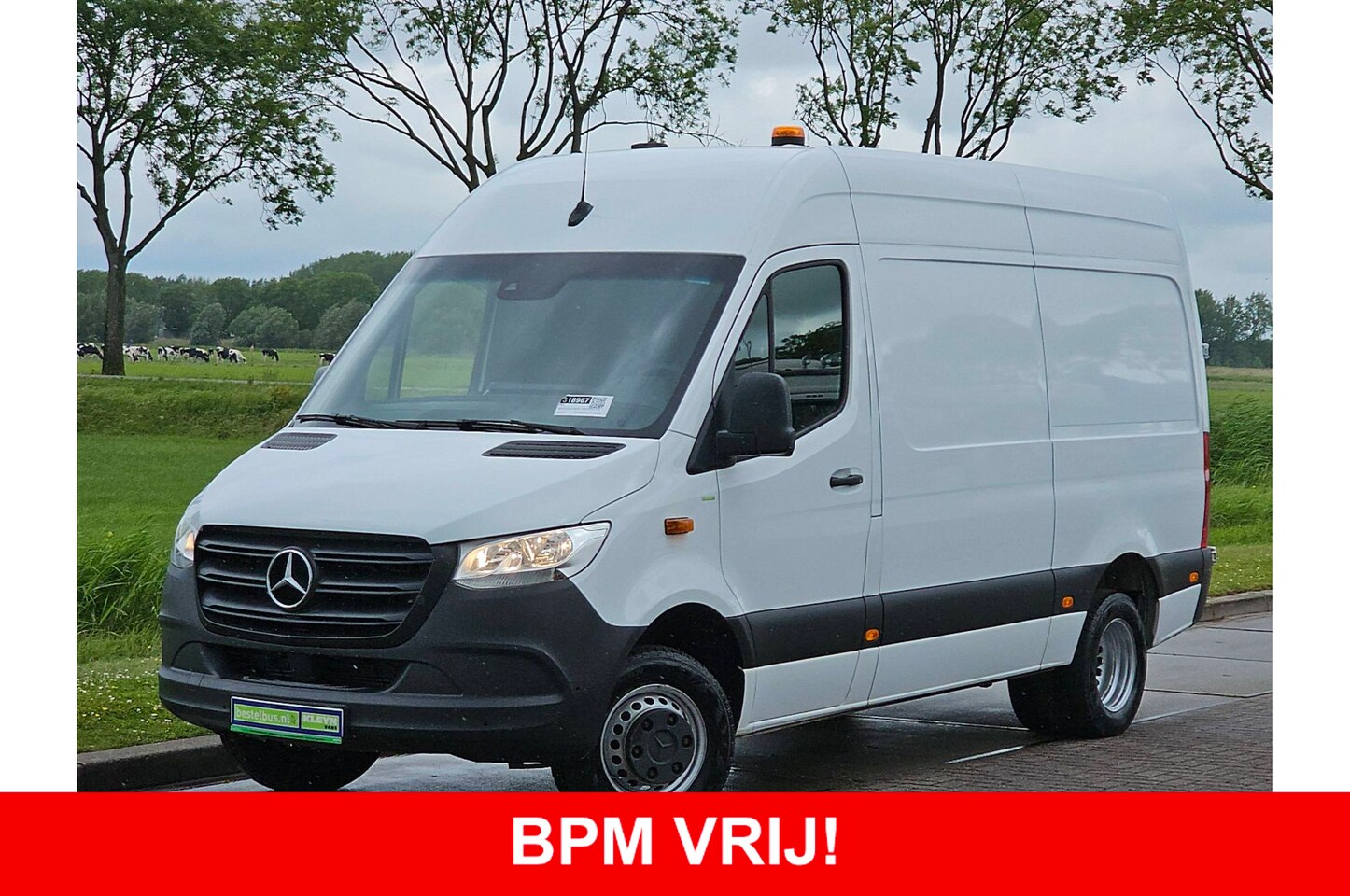 Mercedes-Benz Sprinter - 516 2.2 CDI L2H2 Dubbellucht Airco PDC 3.5t- Trekhaak WP-Inrichting Navi Mbux Standkachel - AutoWereld.nl