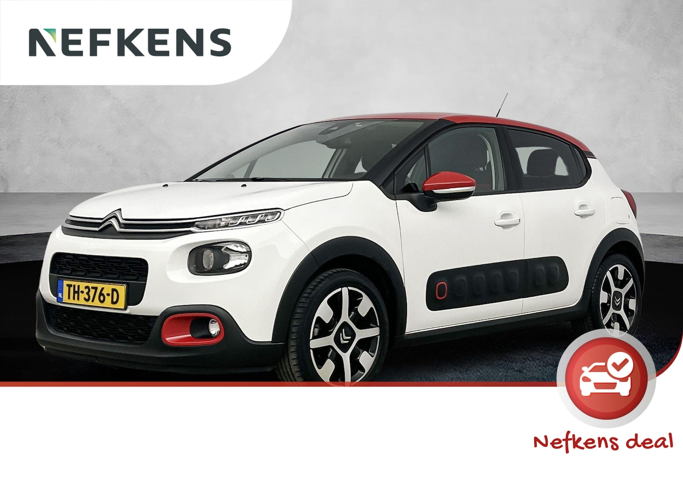 Citroën C3 - 1.2 Shine | Comfort stoelen | Navigatie | Complete historie aanwezig | 17" lichtmetalen ve - AutoWereld.nl