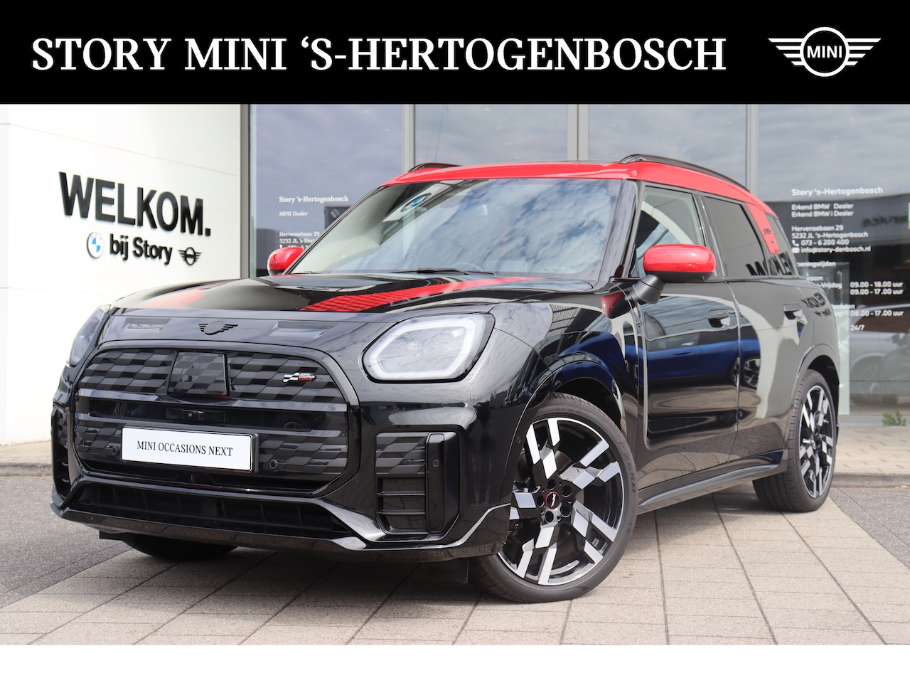 MINI Countryman - SE ALL4 John Cooper Works / Panoramadak / Comfort Access / Parking Assistant Plus / LED / - AutoWereld.nl