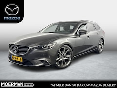 Mazda 6 Sportbreak - 2.5 SkyActiv-G 192 GT-M / 1e eig / Voll. historie / Schuifdak / Leder / Navigatie / Automa