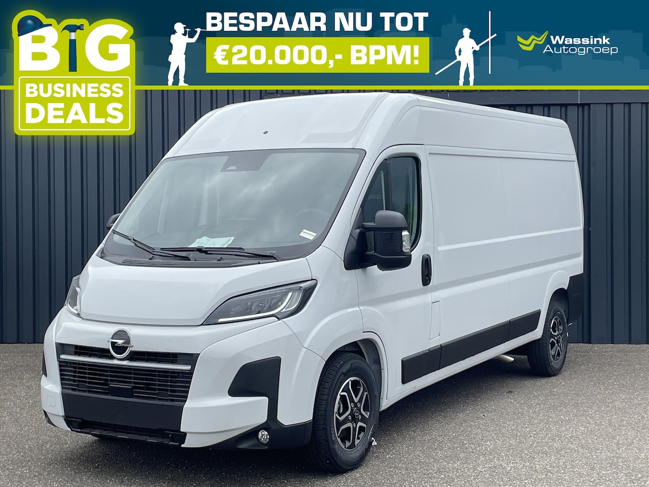 Opel Movano - GB 2.2 D 140pk L3H2 35 EAT8 I DAB I Camera I Parkeersensoren I Navigatie I Carplay I Autom - AutoWereld.nl