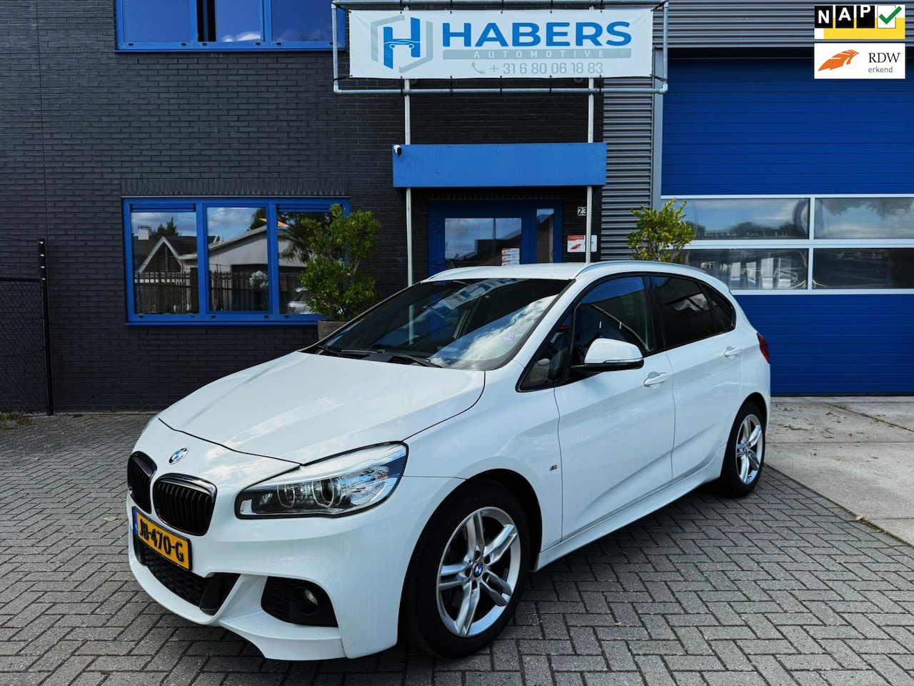 BMW 2-serie Active Tourer - 218i M Sport 136PK|Origineel NL|M-Pakket|Full Led|M-Stuur|Sportstoelen|Cruise|Climate|Bots - AutoWereld.nl