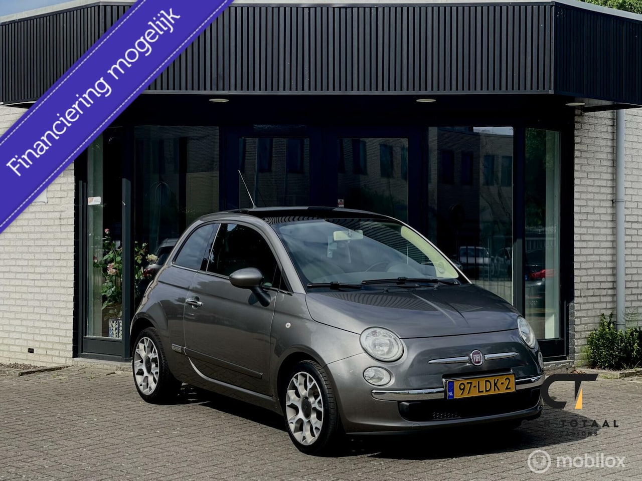Fiat 500 - 1.2 Lounge|AUTOMAAT|PANO|PDC|AIRCO - AutoWereld.nl