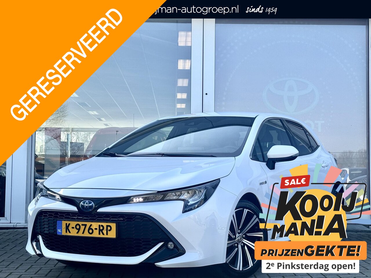Toyota Corolla - 1.8 Hybrid Dynamic Apple Carplay/Android auto | Parkeersensoren achter | Full map navigati - AutoWereld.nl