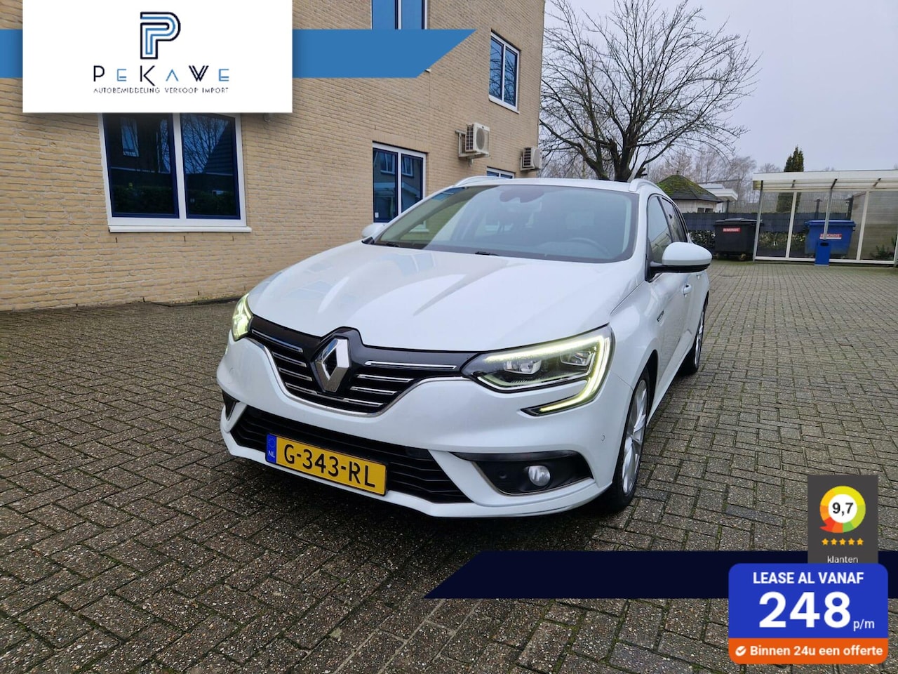 Renault Mégane Estate - 1.3 TCe 140 pk Limited Automaat Navi Carplay Android Auto - AutoWereld.nl
