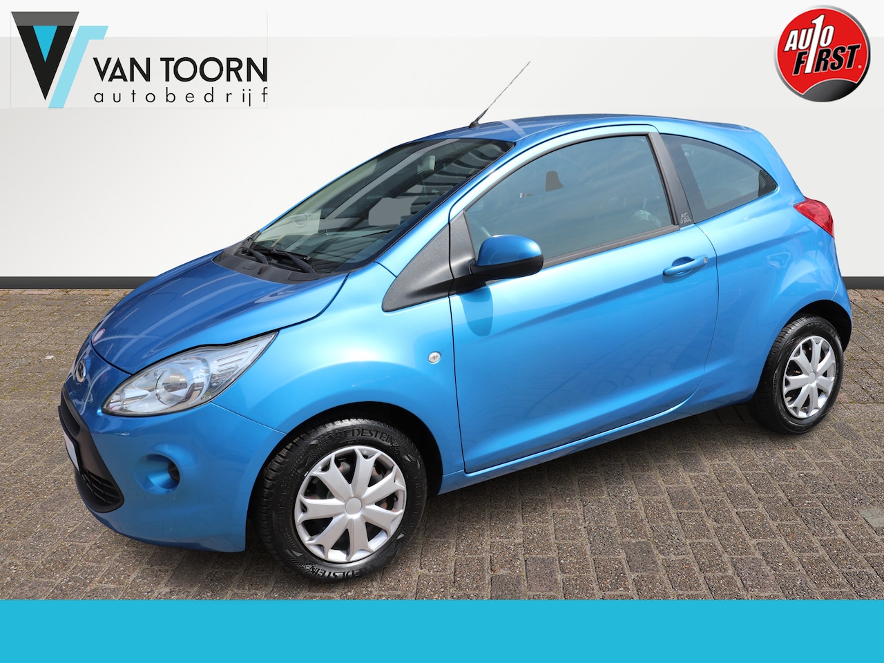 Ford Ka - 1.2 Cool & Sound start/stop Airco. Lage km stand. - AutoWereld.nl