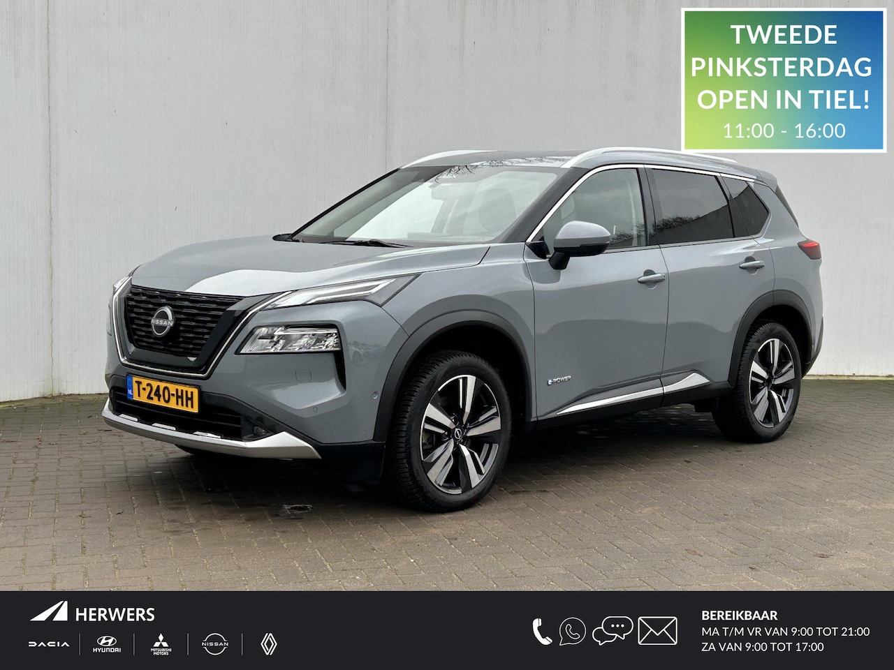 Nissan X-Trail - 1.5 e-4orce Tekna 4WD 7p. Automaat / Trekhaak (1650KG Trekgewicht) / 7 Persoons / Lederen - AutoWereld.nl