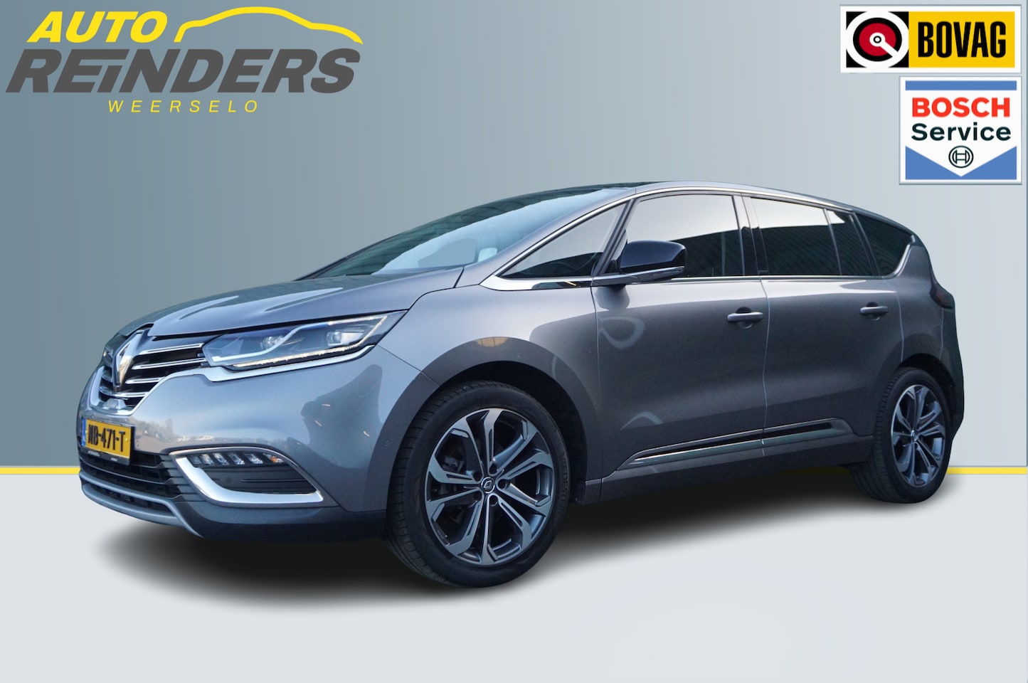 Renault Espace - 1.6TCe 200pk Initiale Paris 7pers. Automaat + Leer/ Pano-dak/ 20inch/ Navi/ Camera/ Schitt - AutoWereld.nl