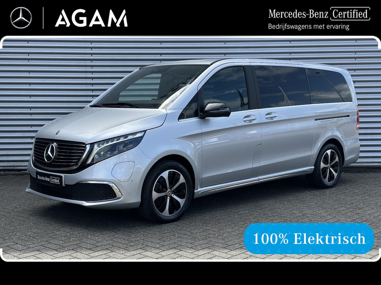 Mercedes-Benz EQV - 300 L2 7-Persoons Veel Opties 356km wltp 90kwh ( € 54389,,- incl. btw) - AutoWereld.nl