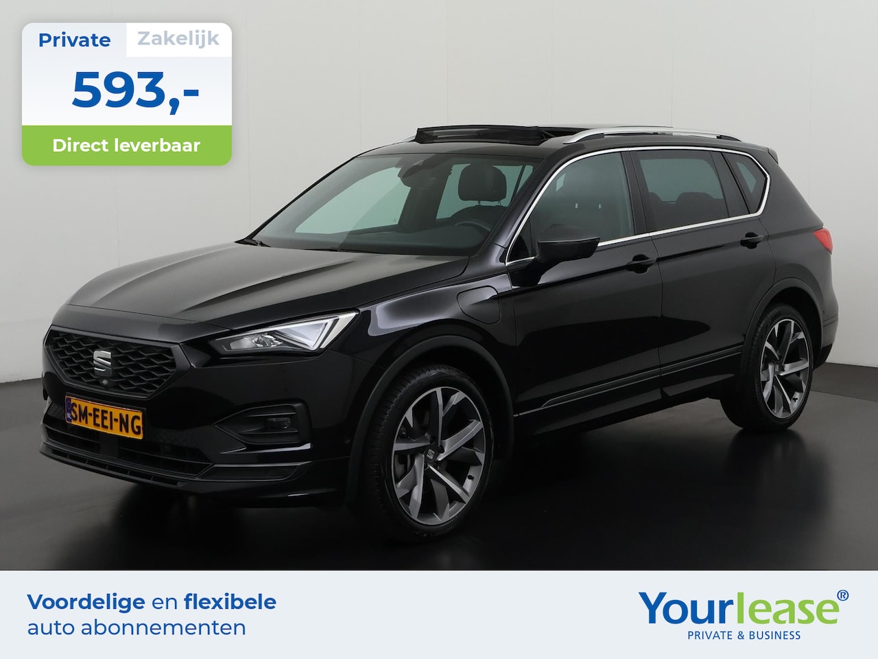 Seat Tarraco - 1.4 TSI e-Hybrid PHEV Plug-in FR Business Intense | All-in 593,- Private Lease | Zondag Op - AutoWereld.nl
