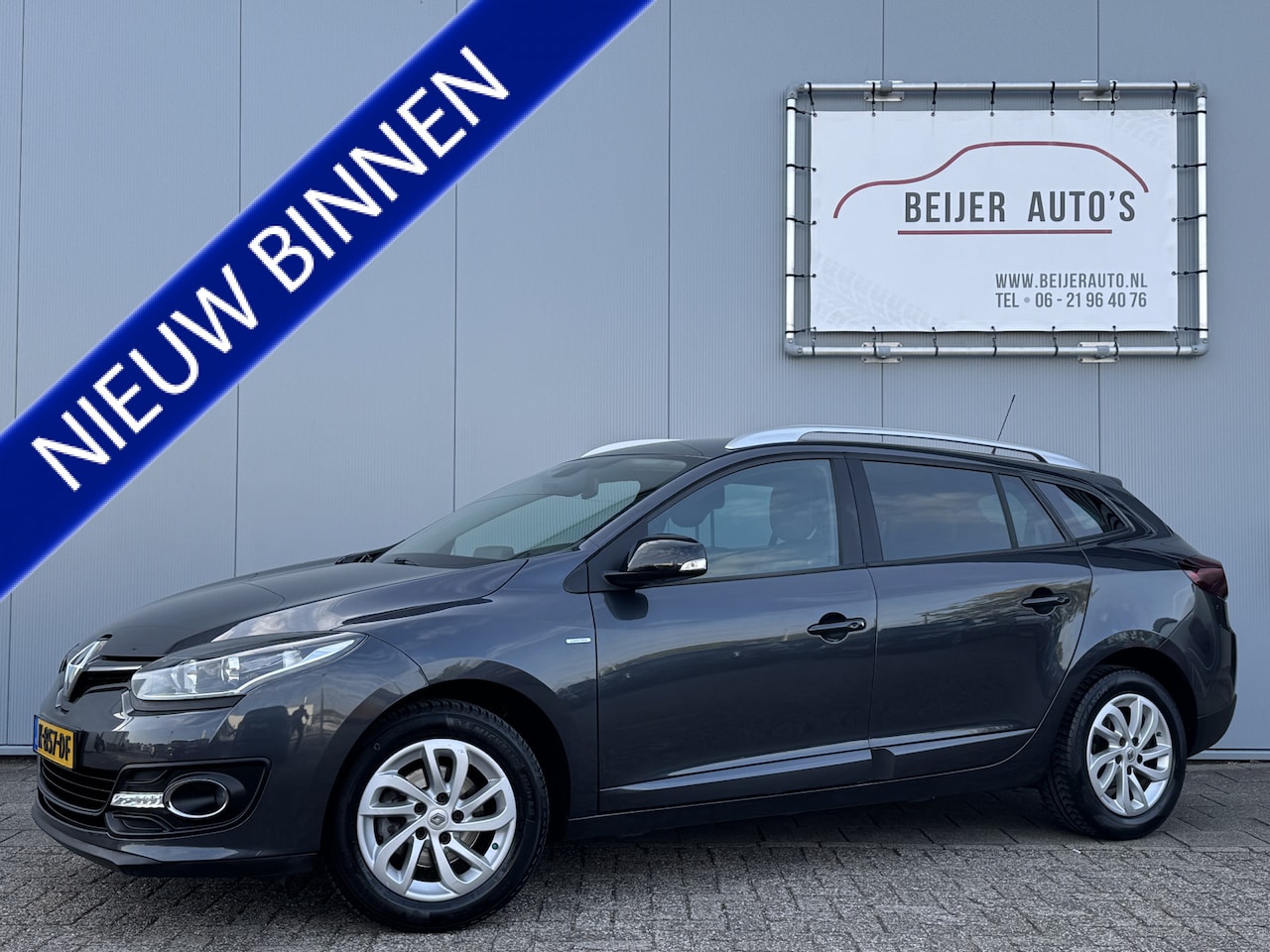 Renault Mégane Estate - 1.2 TCe Limited Navi/Trekhaak/Climate/Stoelv. - AutoWereld.nl