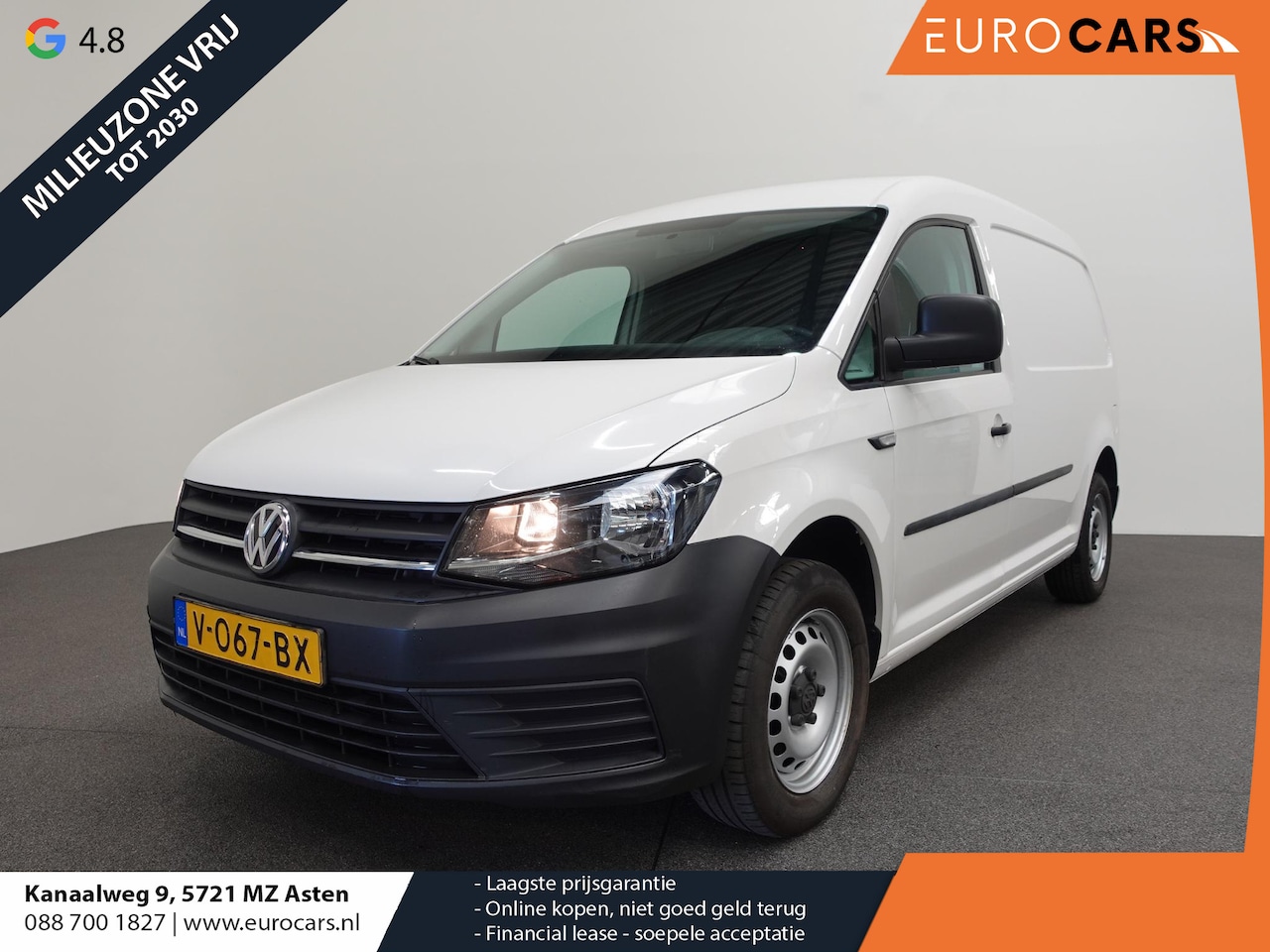 Volkswagen Caddy Maxi - 2.0 TDI Automaat L2H1 Euro6 Cruise Control Navi Parkeersensoren Airco - AutoWereld.nl