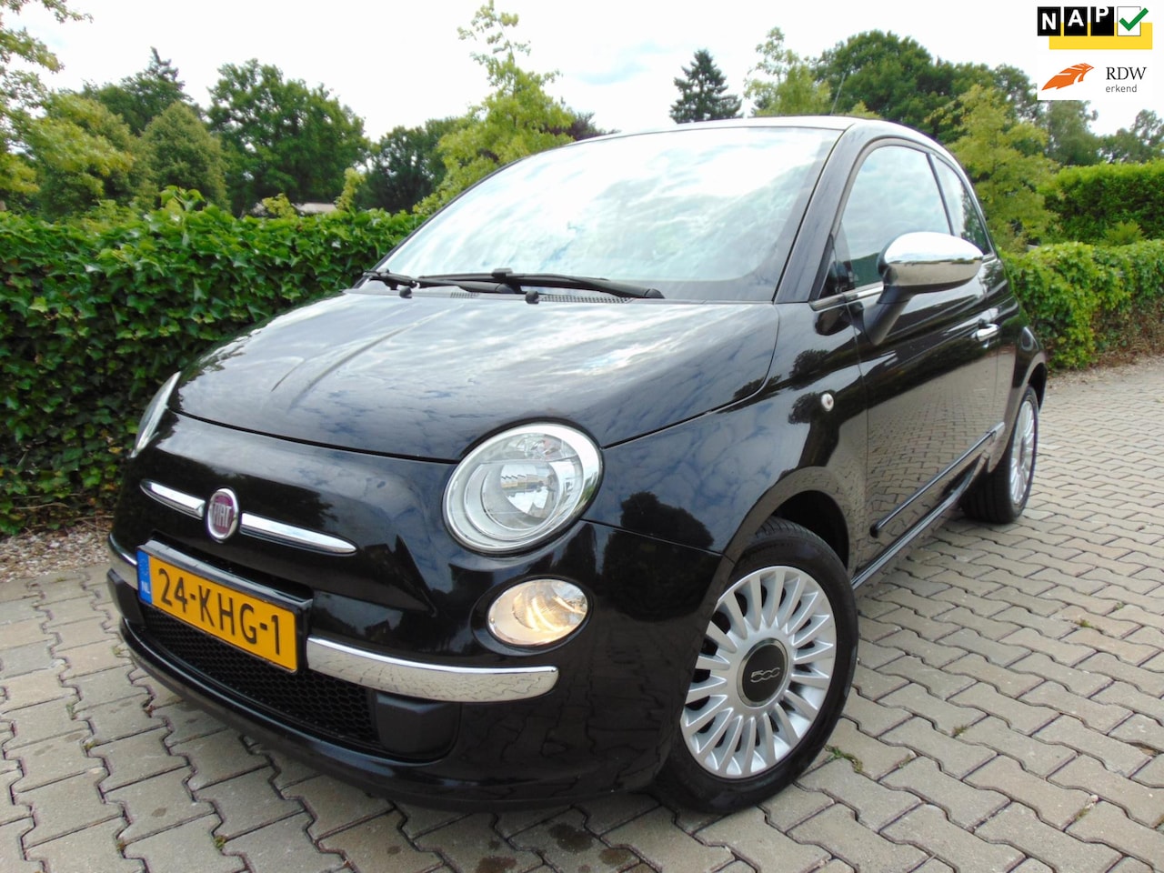 Fiat 500 - 1.2 Lounge 1.2 Lounge , Automaat , 132.360 km N.A.P , Panoramadak / Airco / City / Elec.Pakket / Isof - AutoWereld.nl