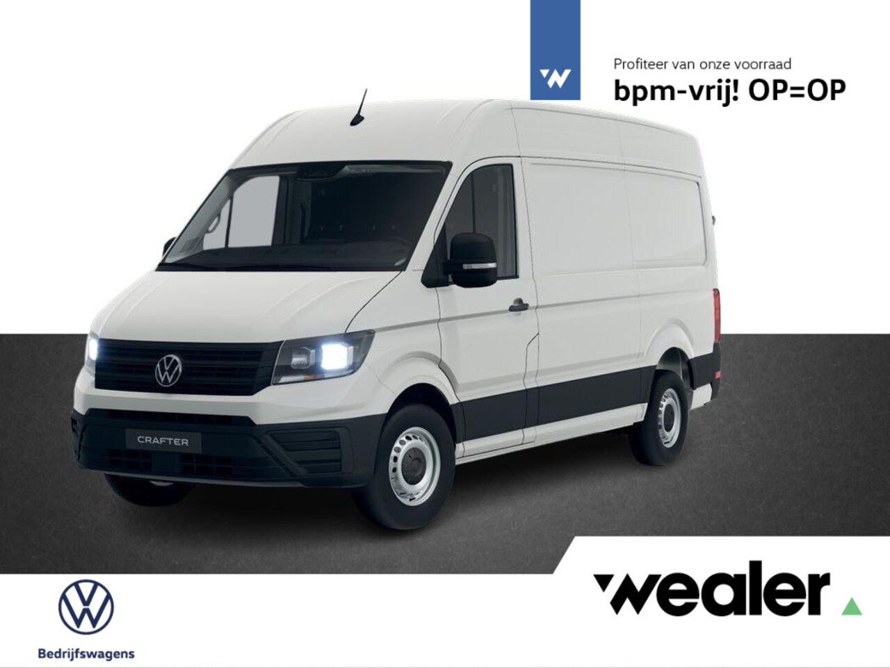 Volkswagen Crafter - Bedrijfswagens Trendline L3 2.0 TDI EU6 103 kW (140 pk) GVW 3.0T WB 3640 MM 6 versn. Hand - AutoWereld.nl