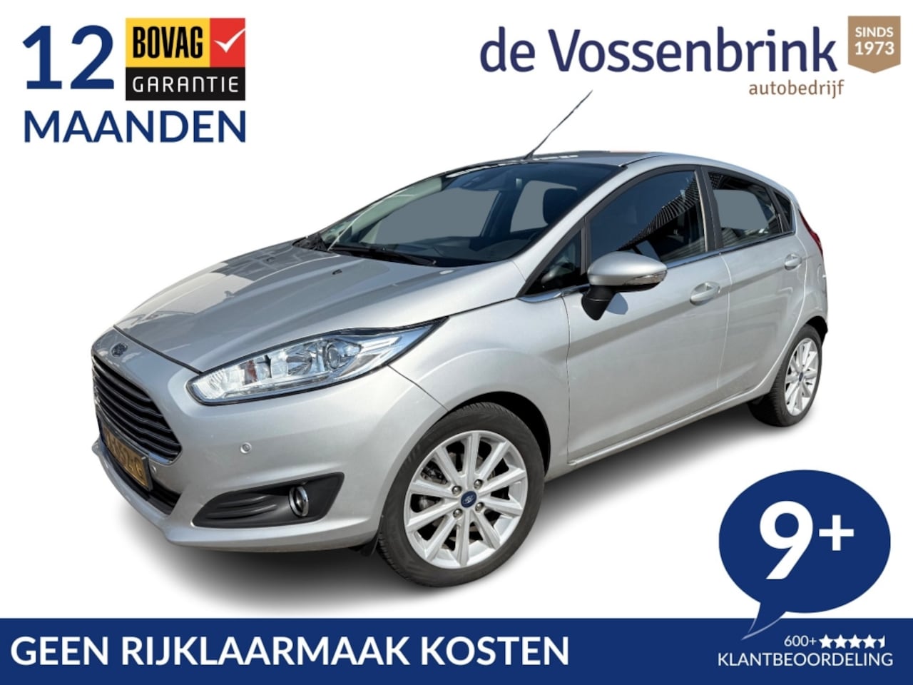 Ford Fiesta - 1.0 Titanium Automaat NL-Auto *Geen Afl. kosten* - AutoWereld.nl