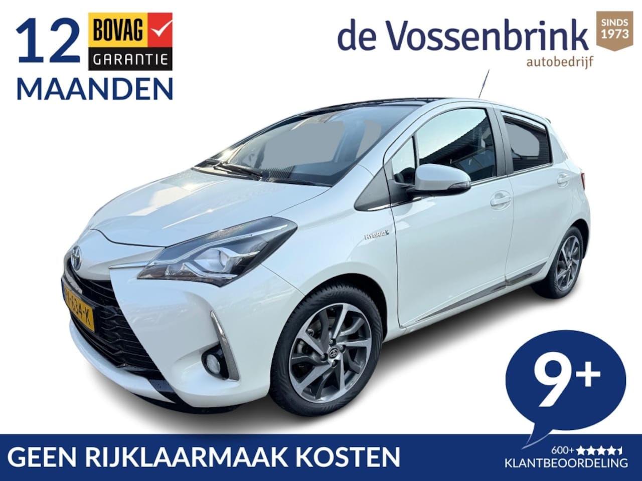 Toyota Yaris - 1.5 Hybride Premium 1e Eig. Automaat NL-Auto *Geen Afl. kosten* - AutoWereld.nl