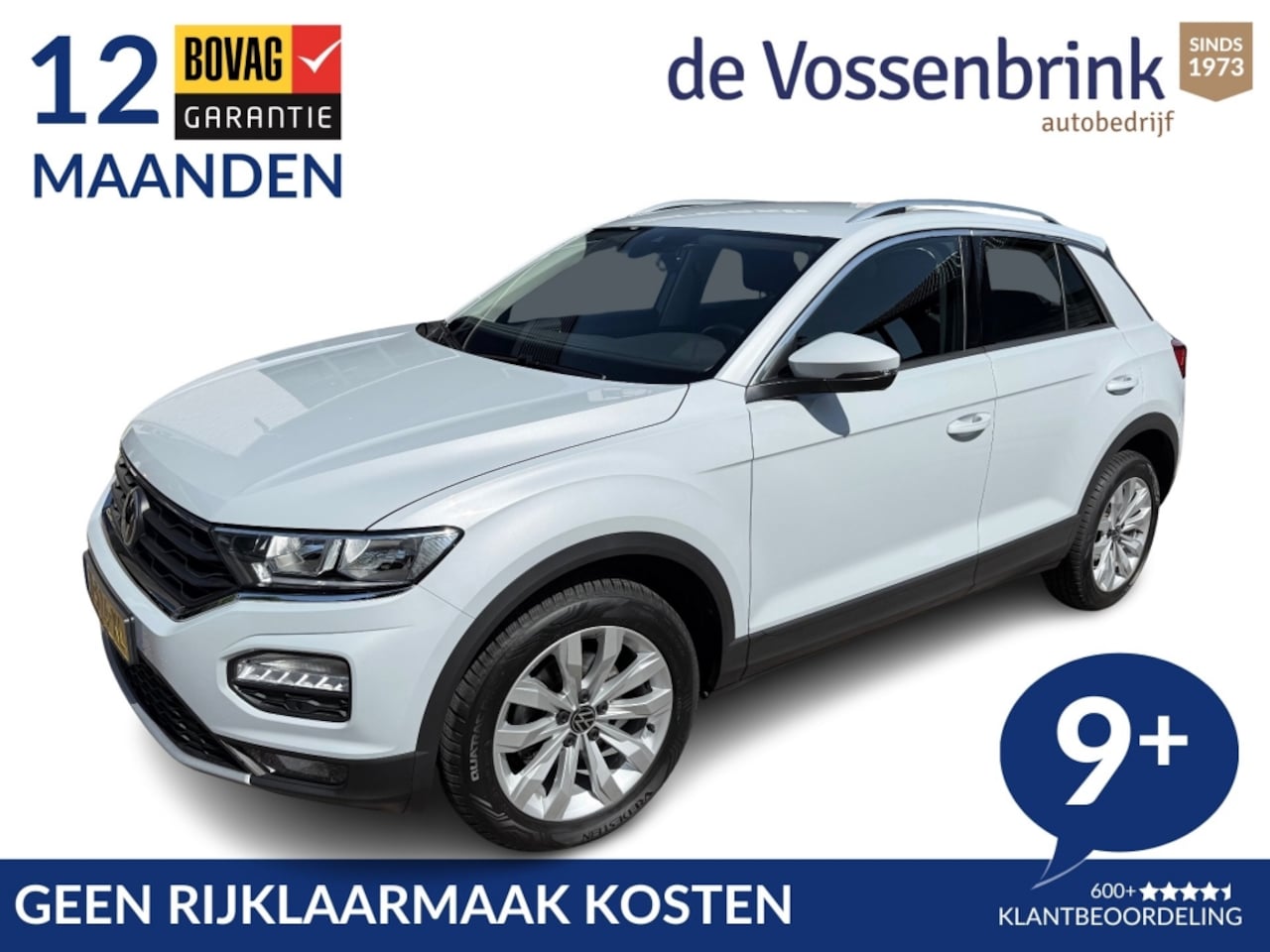 Volkswagen T-Roc - 1.5 TSi Style Automaat 1e Eig. NL-Auto *Geen Afl. kosten* - AutoWereld.nl