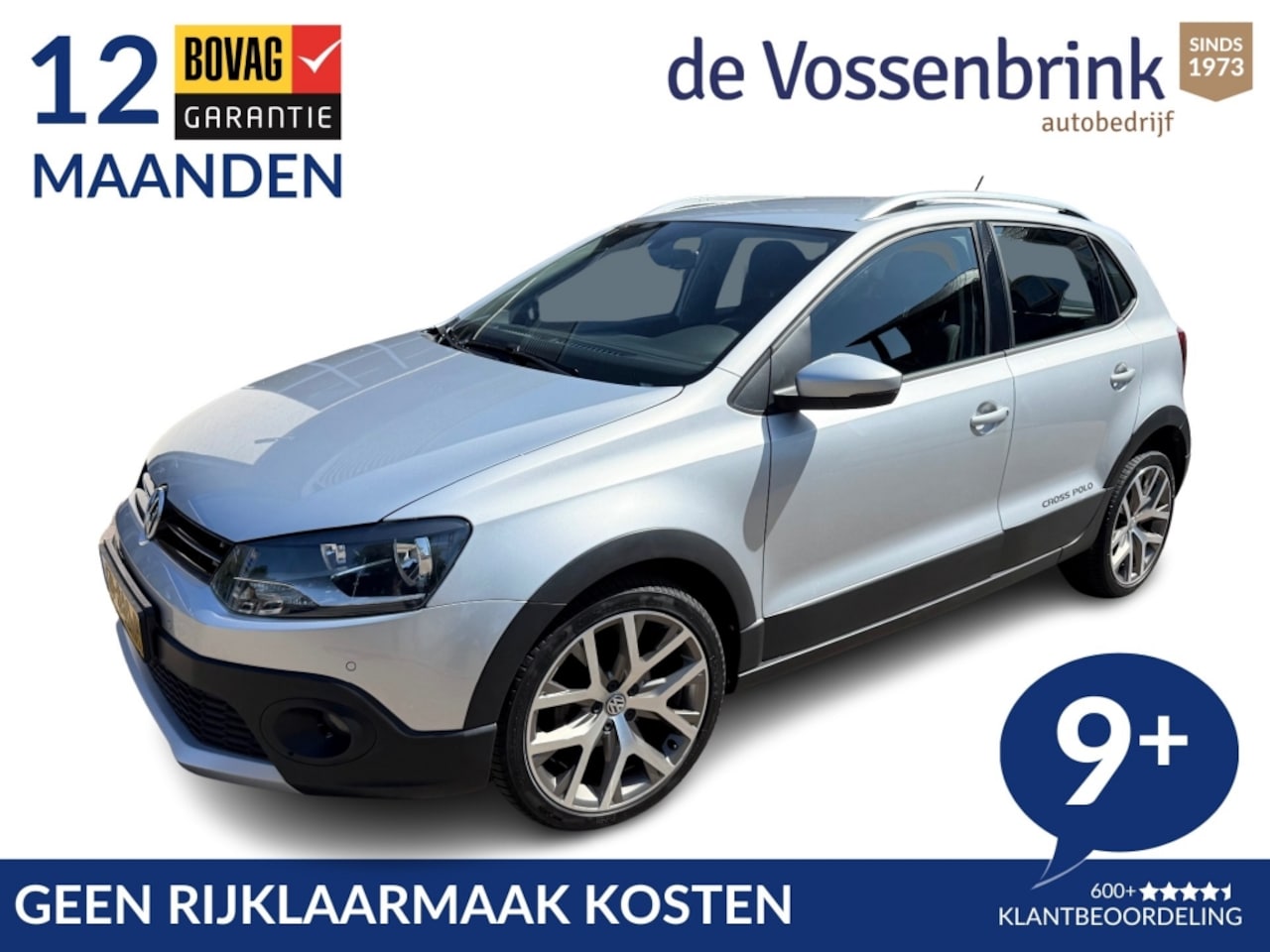 Volkswagen Polo - 1.2 TSI Cross Automaat NL-Auto *Geen Afl. kosten* - AutoWereld.nl