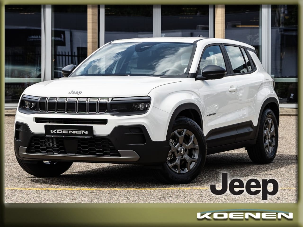 Jeep Avenger - 1.2 E-Hybrid Longitude Automaat Airco / Carplay/ 16/ Winterpack - AutoWereld.nl