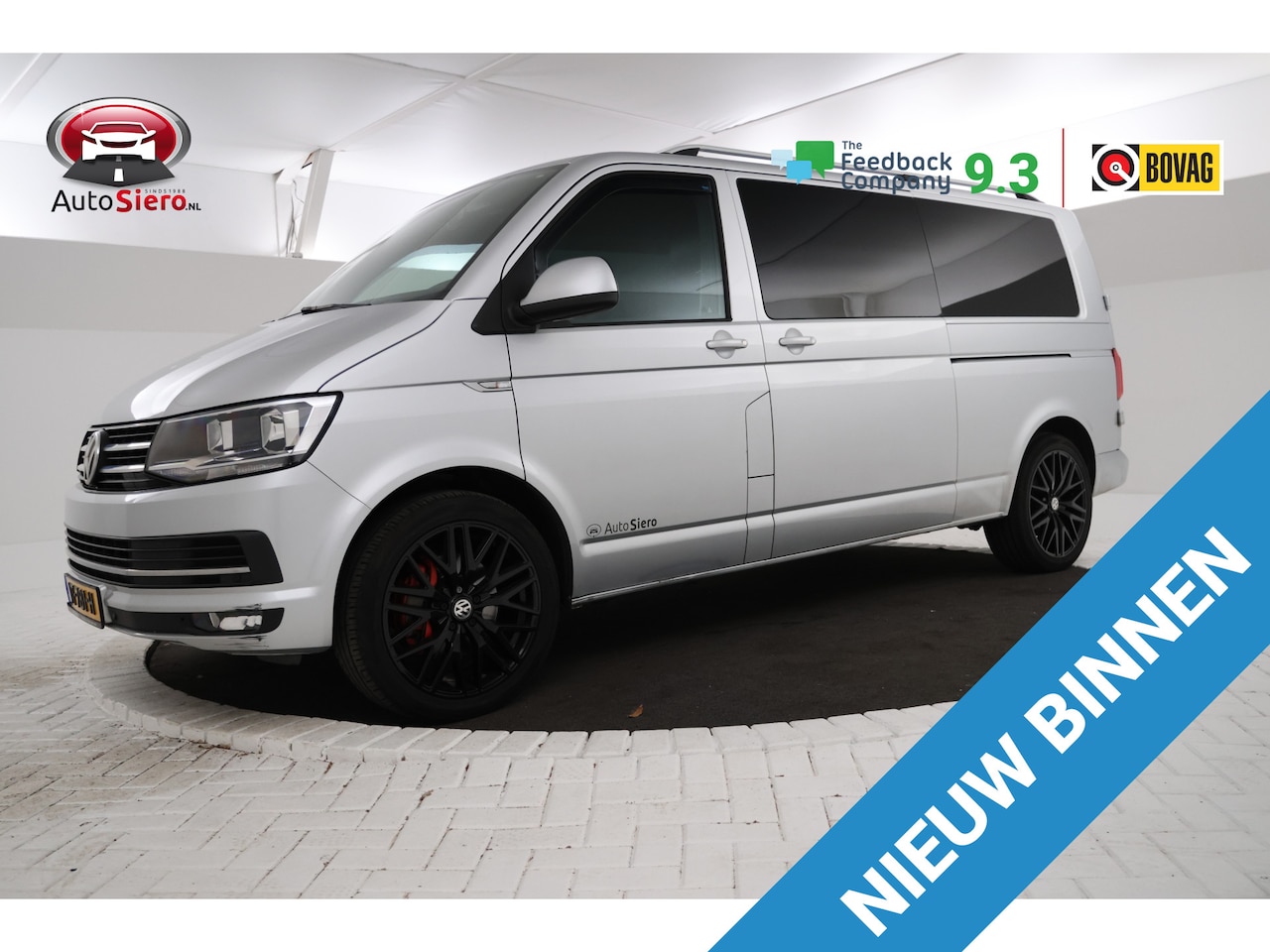 Volkswagen Transporter - 2.0 TDI L2H1 DC Highline Automaat, Volleder, Schuifdak! Panoramadak , Automaat , Elektrisc - AutoWereld.nl