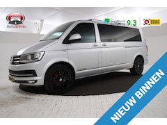 Volkswagen Transporter - 2.0 TDI L2H1 DC Highline Automaat, Volleder, Schuifdak Panoramadak , Automaat , Elektrisch