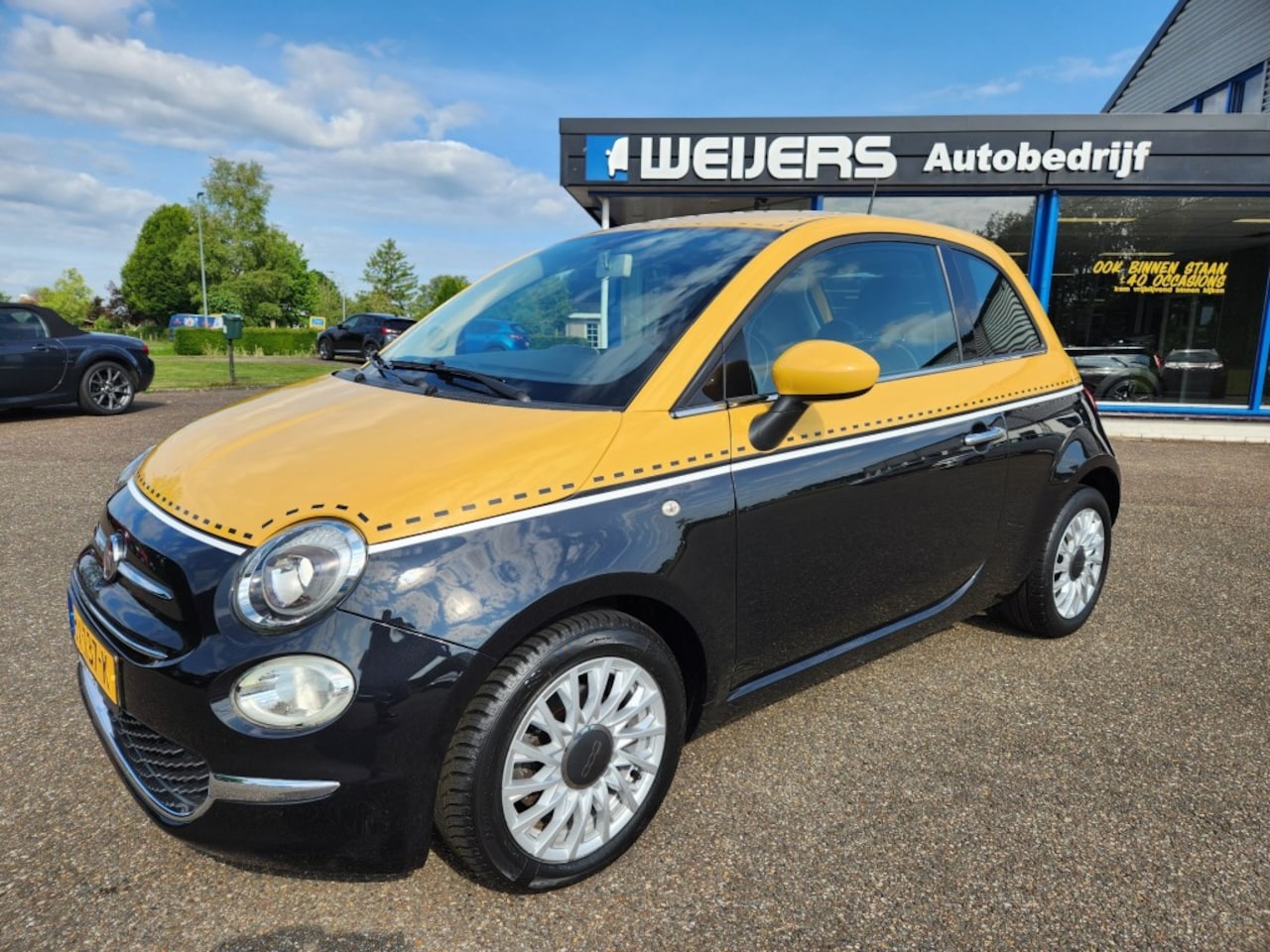 Fiat 500 - 0.9 TwinAir Lounge 0.9 Twinair Lounge, Slechts 50.014km!! Facelift model, Airco, Na - AutoWereld.nl
