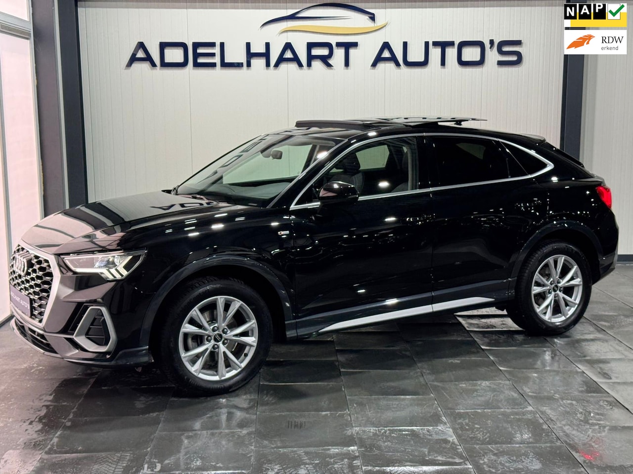 Audi Q3 Sportback - 35 TFSI S line Edition automaat / Panorama dak / Lederen interieur / Cruise control / full - AutoWereld.nl
