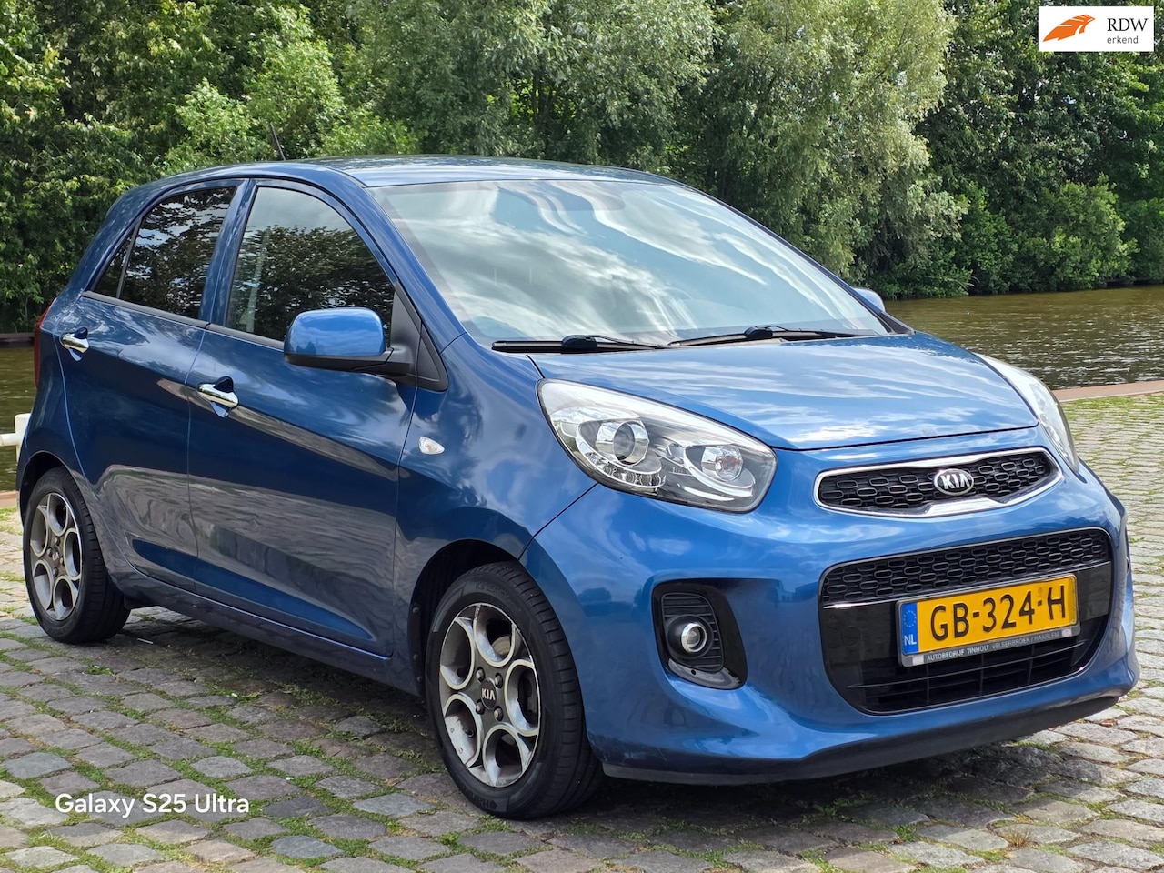 Kia Picanto - 1.0 CVVT First Edition start stop airco cruis control elektrische ramen cv op afs - AutoWereld.nl
