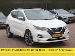 Nissan Qashqai - 1.3 DIG-T Tekna + / Full option / Panoramadak / 360Camera / Leder / Apple CarPlay / 19'' /