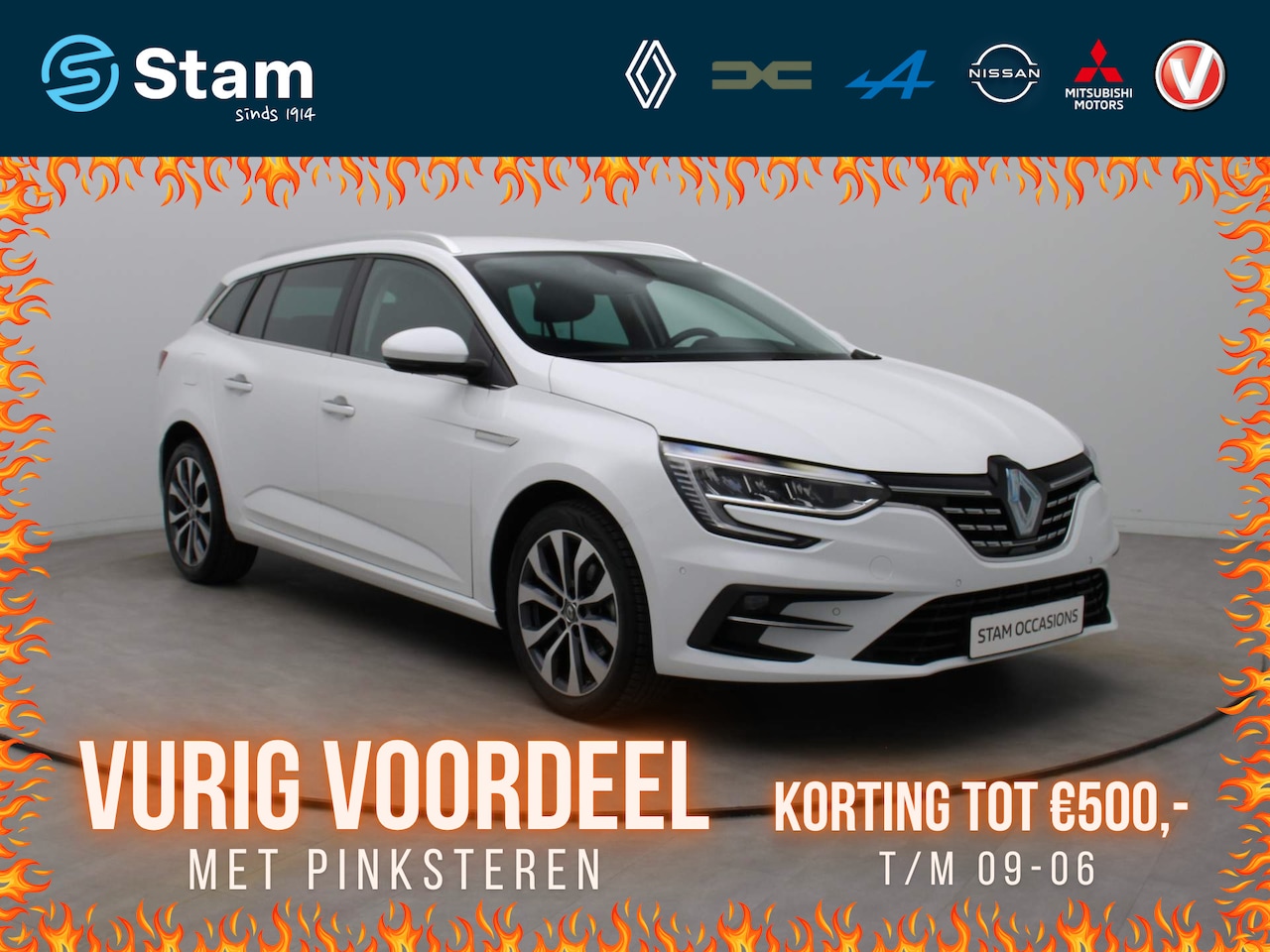 Renault Mégane Estate - TCe 140pk Techno EDC/AUTOMAAT Climate | Cruisecontrol | Navi | Parksens. v+a | - AutoWereld.nl