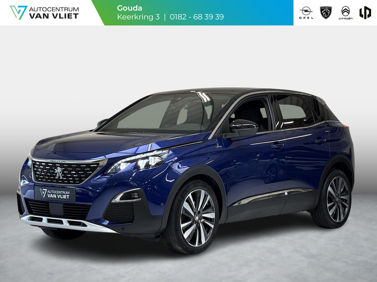 Peugeot 3008 - 1.2 PureTech GT Line Navigatie | Elektrische achterklep | Achteruitrijcamera | Dodehoekdet - AutoWereld.nl