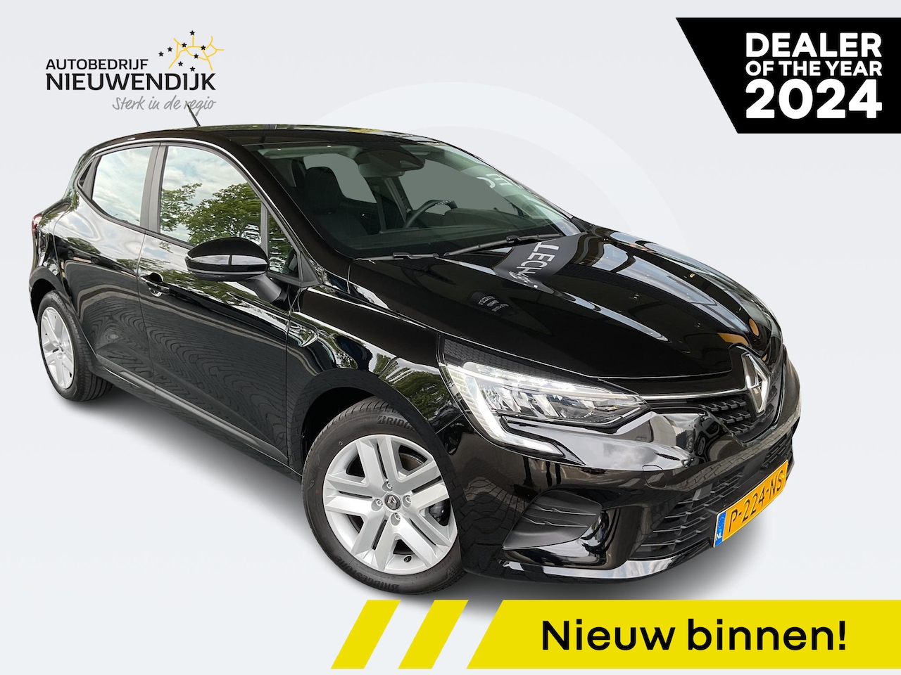Renault Clio - 1.0 TCe Zen ARCONDITIONING /ACHTERUITRIJSENSOREN / CRUISECONTROL / NAVIGATIESYSTEEM / BLEU - AutoWereld.nl