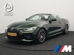 BMW 4-serie Cabrio - 420i M Sport Dealer O.H Sanremo Green | Lederen Sportstoelen Memory | Harman Kardon | Nekv