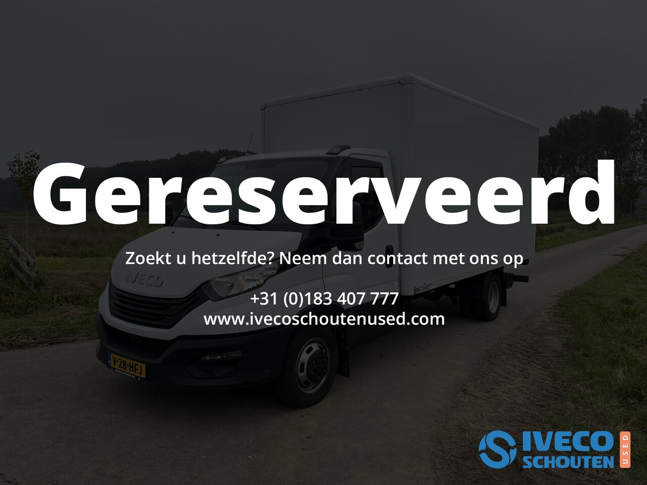 Iveco Daily - 35C16 Gesloten Laadbak | palfinger | 2022 | 160pk | - AutoWereld.nl