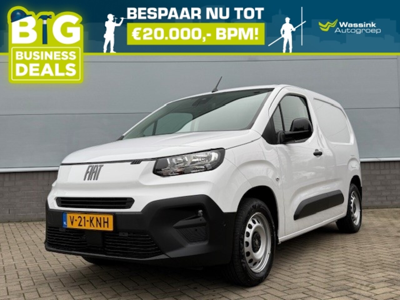 Fiat Doblò Cargo - New GB 1.5 BlueHDi 130pk L1 EAT8 | Automaat | Cruise Control | Trekhaakvoorbereiding| Beti - AutoWereld.nl