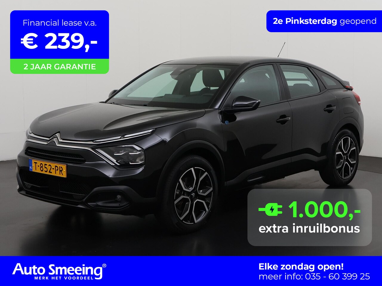 Citroën Ë-C4 - Feel 50 kWh | Camera | Warmtepomp | Zondag Open! - AutoWereld.nl